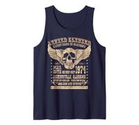 Lynyrd Skynyrd Sweet Home Alabama 74 Rock Festival Biker 70er Jahre Tank Top