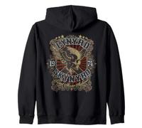 Lynyrd Skynyrd Sweet Home Alabama Biker 1974 Totenkopf Vintage Kapuzenjacke