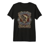 Lynyrd Skynyrd Sweet Home Alabama Biker 1974 Totenkopf Vintage Premium T-Shirt