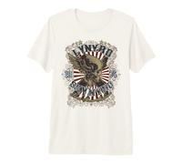 Lynyrd Skynyrd Sweet Home Alabama Biker 1974 Vintage-Totenkopf Premium T-Shirt