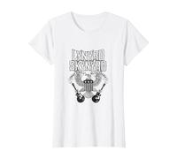 Lynyrd Skynyrd Sweet Home Alabama Southern Rebel PAPL2573 T-Shirt, Damen, Weiß, XXL