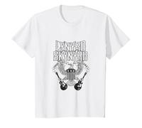 Lynyrd Skynyrd Sweet Home Alabama Southern Rebel PAPL2573 T-Shirt, Kinder, Weiß, 128