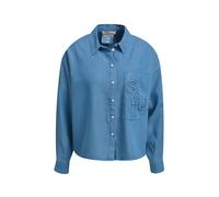 LYOCELL DENIM BOXY BLOUSE XXL