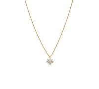 Lyomi Anhänger mit Kette 585/- Gold Diamant Lab Grown weiß 0,17ct. 45,0cm Damen