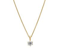 Lyomi Anhänger mit Kette 585/- Gold Diamant Lab Grown weiß 0,75ct. gelb vergoldet Damen