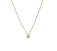 Lyomi Collier 585/- Gold Diamant Lab Grown weiß 0,20ct. gelb vergoldet Damen