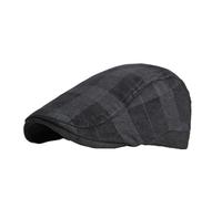 LZPCarra Men's and Women's Newsboy Hats Retro Taxi Drivers Hunting Hats Damen Hut Winter Sportlich (Black, One Size)