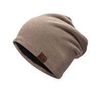 LZPCarra Strickmütze Warme Mütze - Merino Mütze Herren Wintermütze-Laufmütze, Thermo, Beanie Mützen Mit Fleece, Wintermütze, Beanie, Strickmütze, Merino-Mütze, Sportmütze, Pudelmütze, Laufmützen