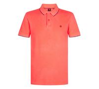 Petrol Industries Regular Fit Poloshirt Kurzarm rot