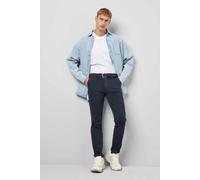 Meyer Hosen Chinos M5 Chino Herren Gr. 35 L 34 Dunkelblau 98% Baumwolle 2% Elasthan Unifarben