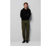 Chinos MEYER "M5 Chino", Herren, Gr. 36, Länge 30, grün, 98% Baumwolle;2% Elasthan, unifarben, figurumspielend lang, Hosen, im unifarbenen Design (81926363-36) grün