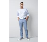 Meyer Move Modern Fit Chino blau, Einfarbig