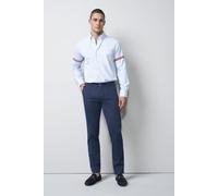 Meyer Move Modern Fit Chino marine, Einfarbig