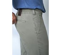 Meyer Move Modern Fit Chino grün, Einfarbig