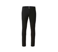 Chinos MEYER "M5 Five Pocket", Herren, Gr. 34, Länge 36, schwarz, 89% Baumwolle, 8% Elastomultiester, 3% Elasthan, unifarben, regular fit lang, Hosen, M5 Linie, aus High Performance Satin (96867349-34