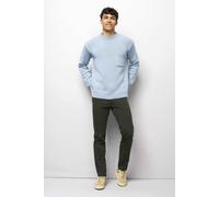 Chinos MEYER "M5 Five Pocket", Herren, Gr. 36, Länge 32, dunkelgrün, 89% Baumwolle;8% Elastomultiester;3% Elasthan, unifarben, regular fit lang, Hosen (61543300-36) dunkelgrün
