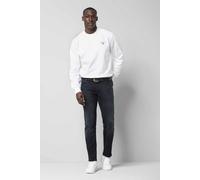 5-Pocket-Jeans MEYER "M5 Slim", Herren, Gr. 31, Länge 34, blau (marine), 99% Baumwolle;1% Elasthan, unifarben, casual, figurumspielend lang, Jeans, Five Pocket (86558212-31) marine
