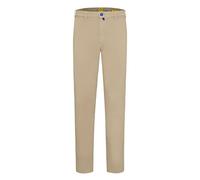 Meyer Hosen Chino M5 Herren Regular Fit 98% Baumwolle/2% Elasthan unifarben Hellbraun Gr.34/L32