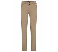 Meyer Hosen Hose M|5 High Performance Cotton & Tencel™ Slim 77% Baumwolle 34/32 stein