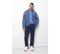 M 5 BY MEYER Sportliche Chino im Jersey Look Blau (Blau)