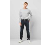 5-Pocket-Jeans MEYER "M5 Regular", Herren, Gr. 42, Länge 34, blau (dunkelblau), 98% Baumwolle, 2% Elasthan, unifarben, Basic, regular fit lang, Jeans 5-Pocket-Jeans, im Five Pocket Style (86145751-42)