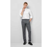 Meyer M5Regular Fit Chino silber, Einfarbig