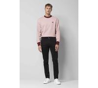 Chinos MEYER "M5 FIT", Herren, Gr. 34, Länge 34, schwarz, 89% Baumwolle, 8% Elastomultiester, 3% Elasthan, unifarben, slim fit lang, Hosen, im unifarbenen Design (39937323-34) schwarz