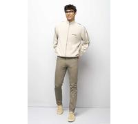 Chinos MEYER "M5 Five Pocket", Damen, Gr. 40, Länge 32, sanftes weiß, 89% Baumwolle, 8% Elastomultiester, 3% Elasthan, unifarben, regular fit lang, Hosen, M5 Five aus High Performance Satin (46985530-