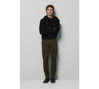 Chinos MEYER "M5 Chino", Herren, Gr. 36, Länge 36, grün, 98% Baumwolle;2% Elasthan, unifarben, figurumspielend lang, Hosen, im unifarbenen Design (18025750-36) grün