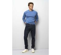 5-Pocket-Jeans MEYER "M5 Five Pocket", Herren, Gr. 38, Länge 34, dunkelblau, 98% Baumwolle;2% Elasthan, unifarben, regular fit lang, Jeans (64543011-38) dunkelblau