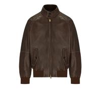 M BARACUTA G9 LEATHER CHOCOLATE BOMBERJACKE