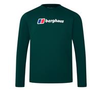 M Berghaus Big Logo LS Tee (T-Shirt), Herren - Berghaus BP6-BLACK/BLACK UK S // DE 48