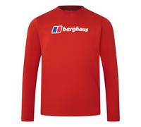 M Berghaus Big Logo LS Tee (T-Shirt), Herren - Berghaus MA8-MICA UK L // DE 52