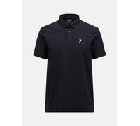 Peak Performance Classic Cotton Polo Black Schwarz XL