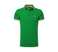 M.Conte Poloshirts für Herren Kurzarm Polohemd Strech-Baumwolle T-Shirt Fun Poloshirt Pique Basic Men's Plain Royal Blau S M L XL XXL XXXL Romano (M, Green Grün)