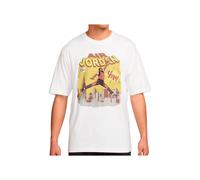 JORDAN T-SHIRT M J NC COMIC SS CREW US:L Weiss