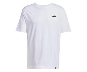 M L SLIDE TEE WHITE L WHITE