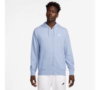 NIKE Herren Kapuzensweat M NK CLUB FT FZ HOODIE (FN3884) M HYDROGEN BLUE/HYDROGEN BLUE/WH