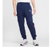 M NSW SW AIR CARGO PANT FLC BB MIDNIGHT NAVY/GYM RED XXL