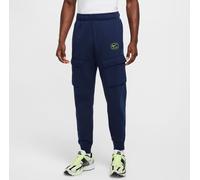 M NSW SW AIR CARGO PANT FLC BB MIDNIGHT NAVY/VOLT S