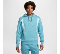 M NSW SW AIR PO HOODY FLC BB DENIM TURQ/GLACIER BLUE/BL XXL DENIM TURQ/GLACIER BLUE/BLACK