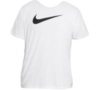 Nike Herren Sportswear Swoosh T-Shirt, White/Black, M