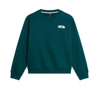 M RETRO TRAIL RELAXED CREW - GRAPHIC Pacific Teal XL Herren