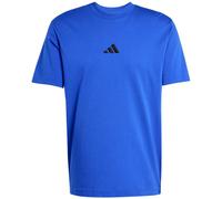 adidas Essentials Small Logo Single Jersey T-Shirt Herren JF1094 - team royal blue/black 3XL