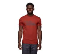 M Stacked Logo Tee - Black Diamond Charcoal Heather Extra Large