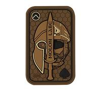 M-Tac Morale Patches Nordic Invasion - PVC 3D Military Tactical Patch Viking - Til Valhall (Coyote)