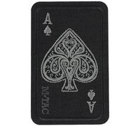M-Tac - Ace of Spades - Aufnäher mi Pik-Ass-Kartesymbol - Black