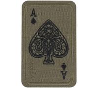 M-Tac - Ace of Spades - Aufnäher mit Pik-Ass-Kartesymbol - Ranger Green