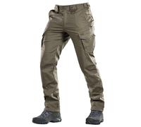 Aggressor Flex Cargohose für Herren, aus Baumwolle, mit Cargotaschen, Olive Dark, 32W / 34L