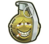M-Tac - Born To Kill v2 M67 - 3D-Aufnäher PVC - Yellow/Silver